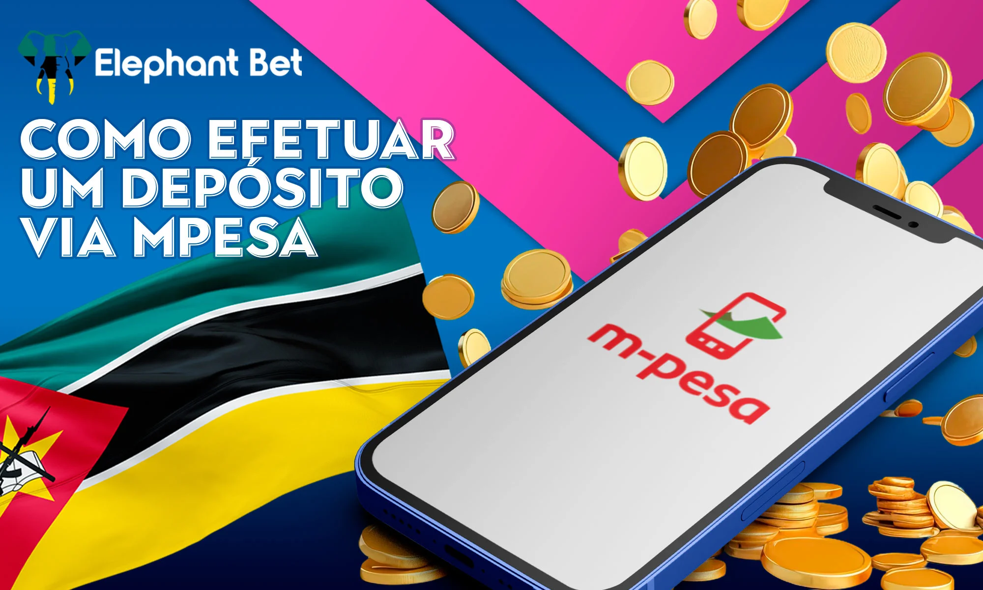 Como efetuar um depósito via Mpesa