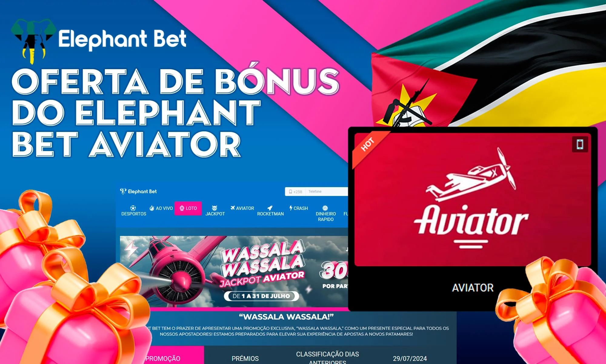 Oferta de bónus do Elephant Bet Aviator