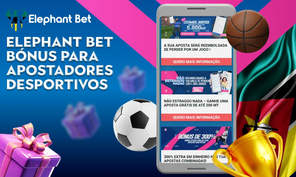 Elephant Bet Bónus para apostadores desportivos