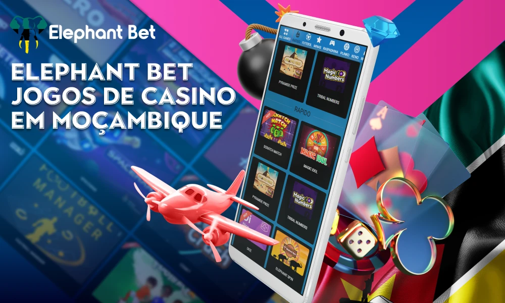 Elephant Bet Jogos de Casino em Moçambique